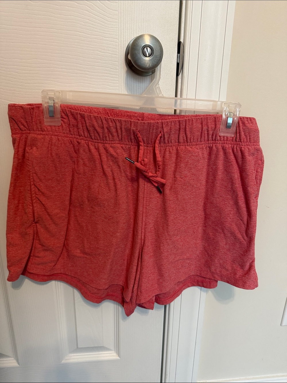 Coral lounge shorts